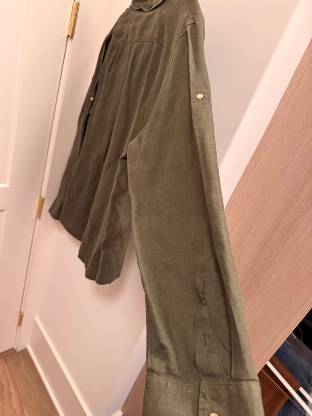 Ralph Lauren 100% Linen Y2K button down - Picture 4 of 4